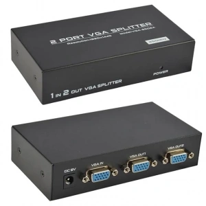 Powermaster VGA-2002 2 Port 200 Mhz 1920x1440 Vga Splıtter Dağıtıcı