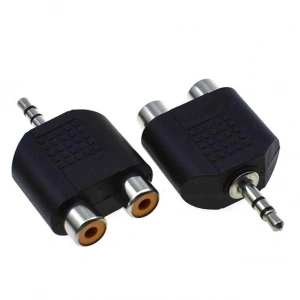 Powermaster 2 RCA Dişi-3.5 Mm Stereo Erkek Çevirici Jack