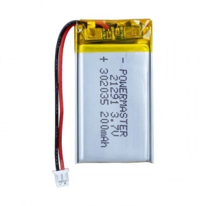 Powermaster PM-21291 3.7V 180mAh 302035 3.5mm Soketli Lityum Polimer (Li-Po) Batarya Şarj Edilebilir Pil