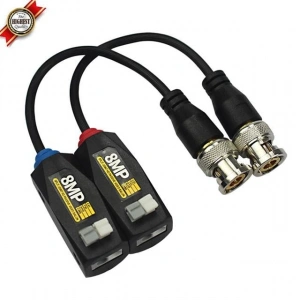 Powermaster 8MP 1080P 2KV 250-400 Metre HD-TVI-CVI-AHD-CVBS HD Video Balun PM-3889