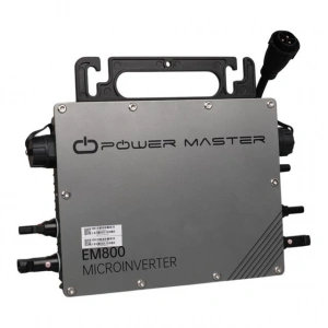 PowerMaster EM800 800 Watt Solar Micro Inverter AC220 Volt Trifaze Şebeke Bağlantılı MPPT İnvertör