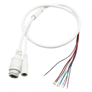 Powermaster PM-16317 IP Kamera Montaj ve Bağlantı Kablosu (RJ45 + DC Soket Seti)