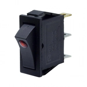 PowerMaster Işıklı Tekli Mercekli Anahtar