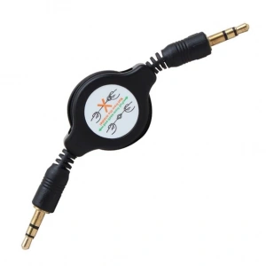 Powermaster Makaralı 3.5 Mm Stereo Erkek-Erkek Kablo