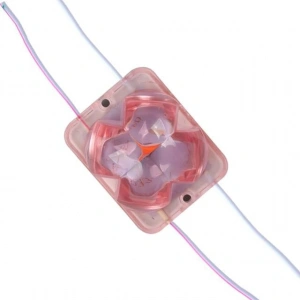 Powermaster PM-14724 12 Volt 2 Watt Pembe Sabit 4333-3030 Modül Led 43x33x28mm