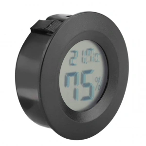 Powermaster PM-24303 Yuvarlak Dijital Mini Nem Ölçer Termometre - Higrometre