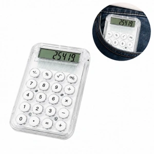 PowerMaster PM-25419 Beyaz Mini Hesap Makinesi