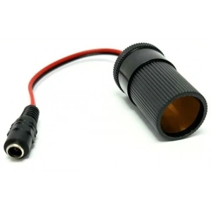 PowerMaster PM-28526 DC 5.5x2.5mm Dişi - Oto Çakmak Soketi Çevirici Adaptör Kablosu