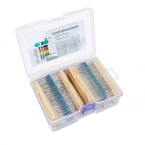 Powermaster PM-29724 1/4W 1 Ohm - 10 Mega Ohm Arası 130 Çeşit 2600 Parça Direnç Kiti