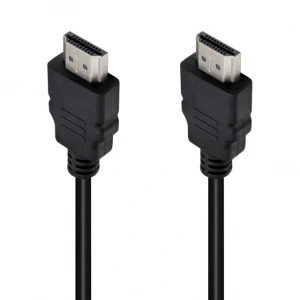 PowerMaster PM-31396 Plastik Düz Siyah 50 cm Poşetli HDMI Kablo