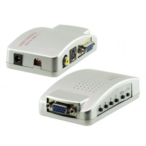 Powermaster PM-983 VGAdan BNC S-Video VGAya Görüntü Dönüştürücü 1080P Destekli