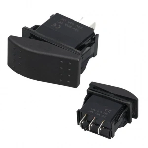 PowerMaster Sembolsüz Işıksız 3 Pinli On-Off 12-24V Marin Switch