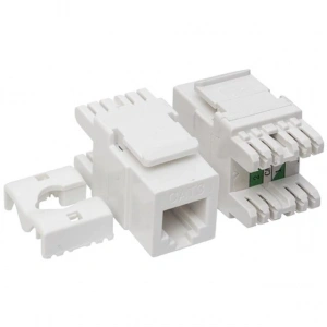 Rj 45 Cat3 Şase 180 Derece Keystone Jack