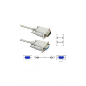 Rs232 Kablo Erkek - Dişi Rs 232 Kablo
