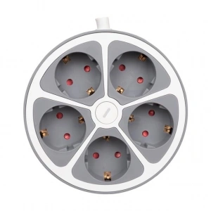 Vea VE-G605Y 5li Anahtarlı 1.5 Metre Grup Priz