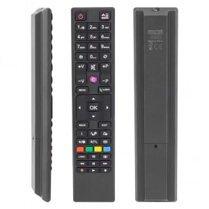 Vestel T1390 - 42PF7175 /  Seg RC4876 / Regal 32HA700 / Telefunken TFL49UHD31B Kare Göbek Mor Tuşlu Lcd Led Tv Kumanda