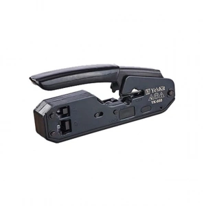 Powermaster YK-668 Çok Fonksiyonlu RJ11 RJ12 RJ45 3in1 Kablo Kesme - Soyma - Konnektör Çakma Pensesi