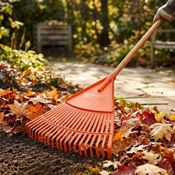 20 Dişli Yaprak Tırmığı - Plastik - 42 cm Genişlik
