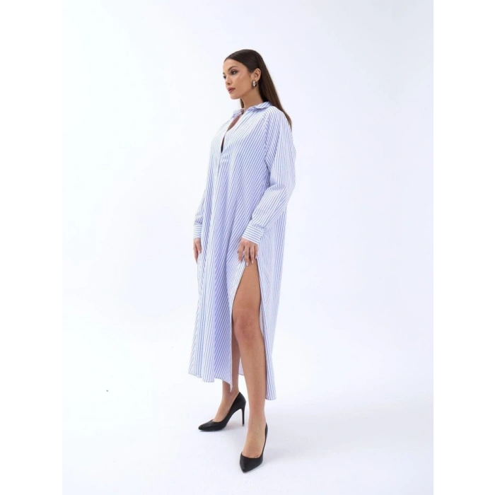 5857 ELBİSE-WASHİNGTON ÇİZGİLİ