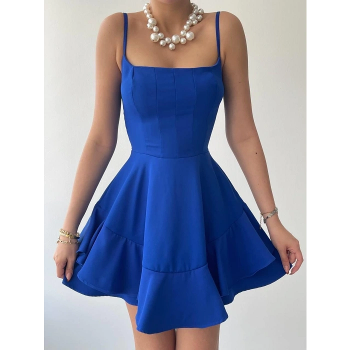 Common İp Askılı Elbise