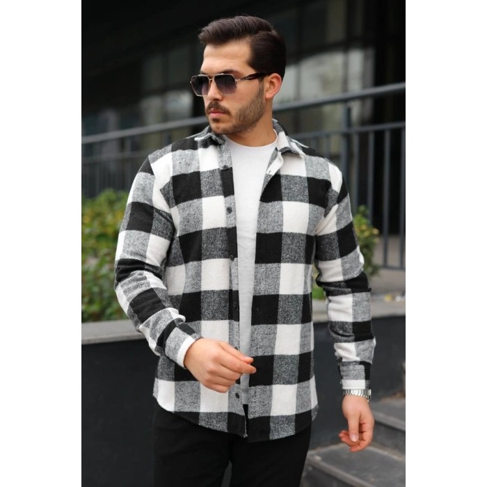 Erkek Ekose Desenli Oduncu Gömlek