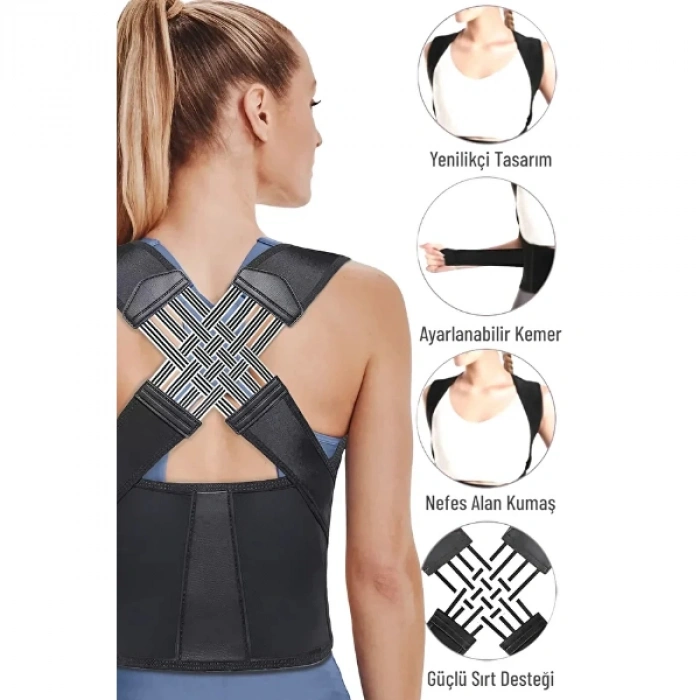 Kamburluk Önleyici Dik Duruş Korsesi