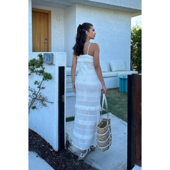 Regina Dantel Detay Elbise 2754-01