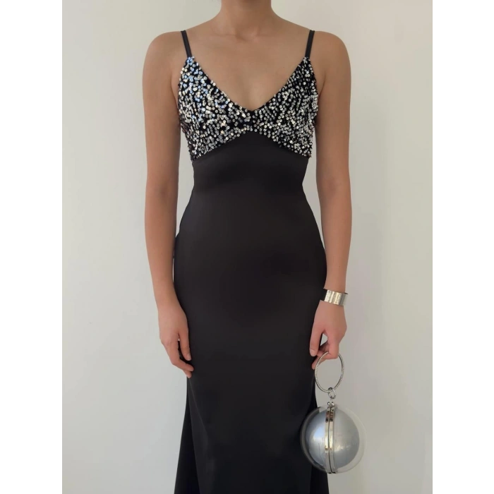 Shany İp Askılı Elbise