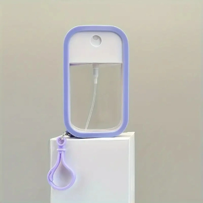 Silikon Kılıflı Anahtarlıklı Sprey Şişesi