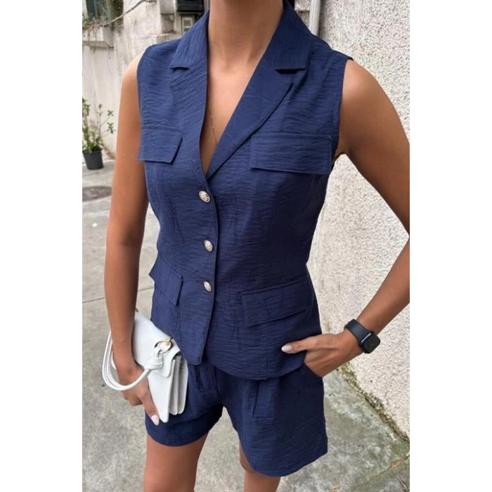 Yelek Şort Viscon Takım 10156-17