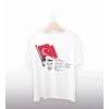 19 Mayıs 20/1 Baskılı T-shirt - Beyaz