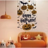Halloween Temalı Balkabaklı Duvar Sticker Seti