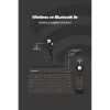 Siyah Kablosuz Klavye Ve Mouse Seti