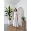 Wera Taşlı Fiyonk Detaylı Elbise