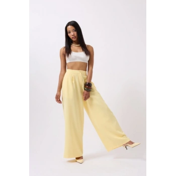 Casual Yüksek Bel Pantolon