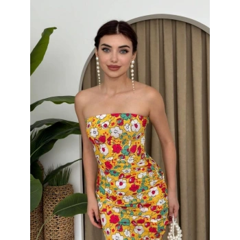 Emelıe Straplez Elbise