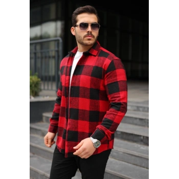 Erkek Ekose Desenli Oduncu Gömlek