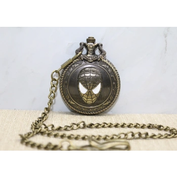 Spiderman Tasarımlı Köstekli Saat Model 2