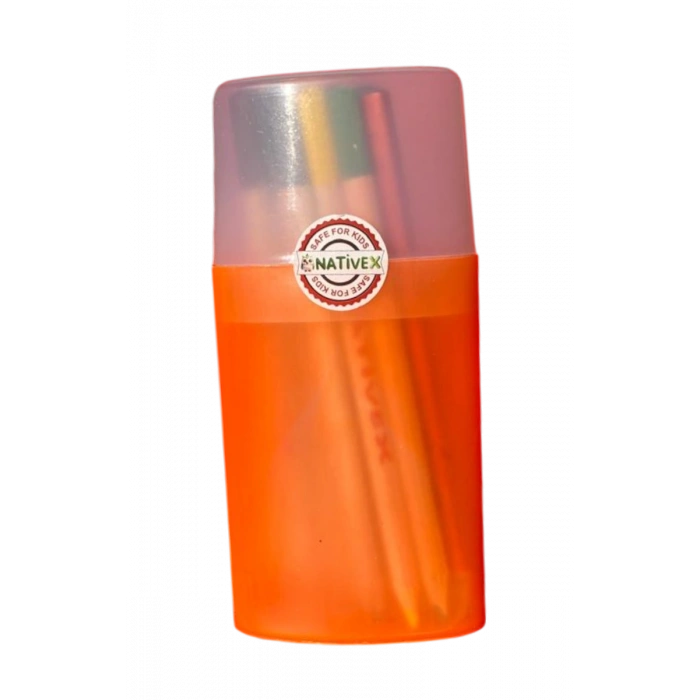 Nativex Jumbo Üçgen 12+1 Boya Kalemi Plastik Kutu