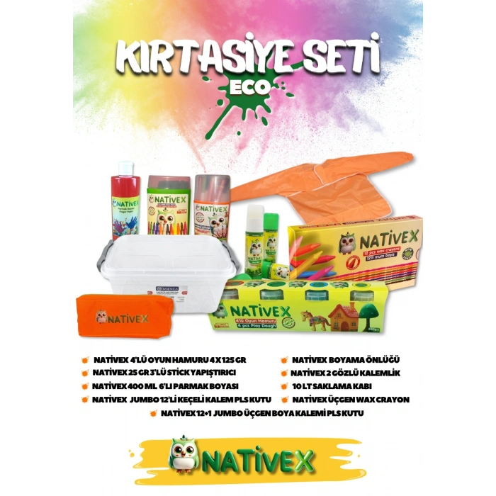 NATİVEX KIRTASİYE SETİ ECO
