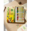 Nativex Yeni Wax Crayon Pastel Boya 12li