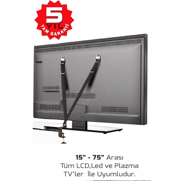 15-75 Lcd-led Tv Askısı Bebek Güvenlik Kemeri -aparatı 99 102 82 109 106 140 121 114 119 Ekran