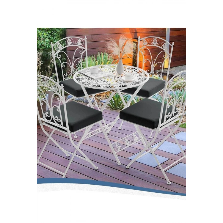 4lü Dış Mekan Sandalye Minderi , Bahçe Kanepe Minderi , İç Mekan Yemek Sandalyesi Minderi  4 ADET