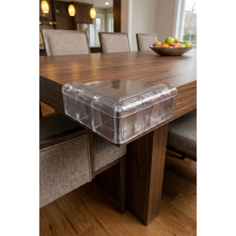 8 ADET Silikon Bebek Çocuk Masa Kenar Koruyucu Mobilya Köşe Koruyucu Bebek Kafa Çarpma Önleyici