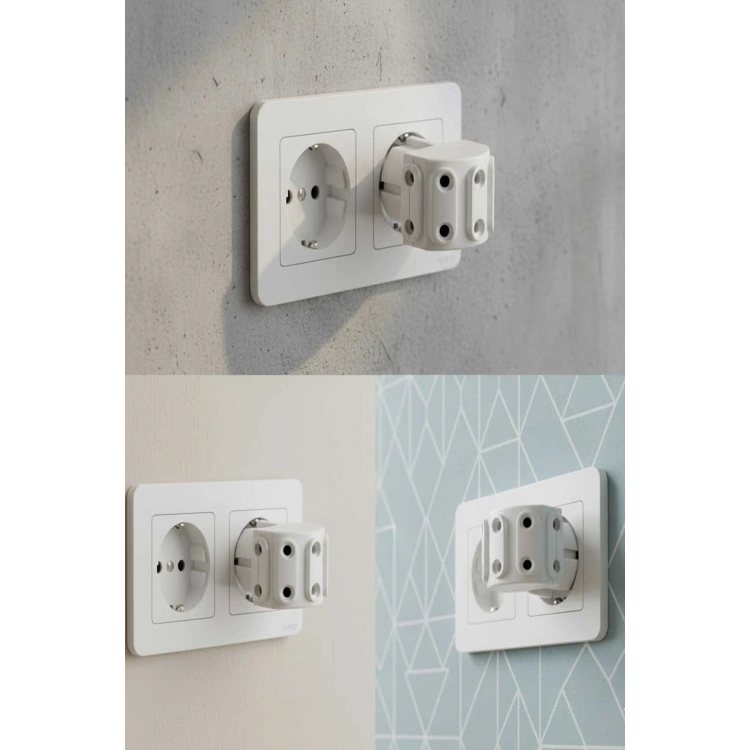 Fiş 5li Priz Topraksız Golyat