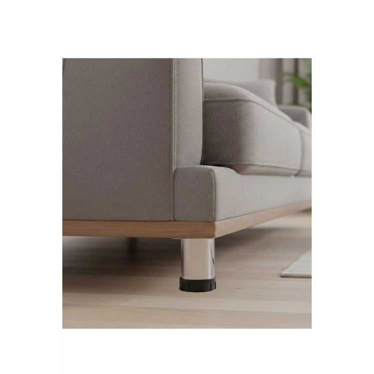 5 Cm Ayarlanabilir Mobilya Kanepe Baza Koltuk Metal Destek li Yükseltici Ayağı Krom Ayakları