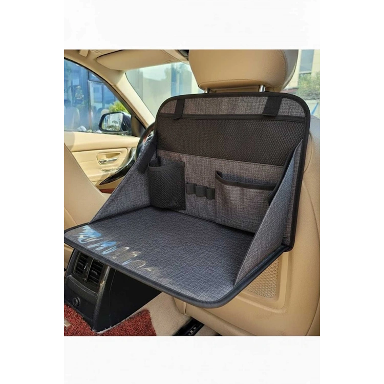 Araba Koltuk Arkası Eşya Düzenleyici Organizatör Katlanır Ve Masa Olma Özelliği Araç içi Organizer