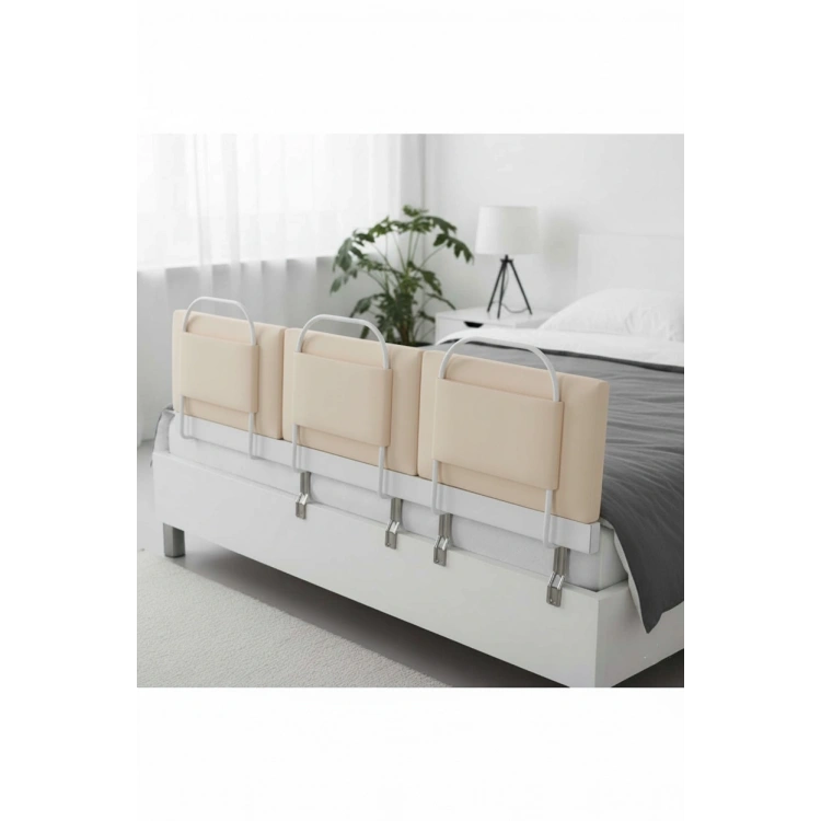 Serenity Xl 150 Cm Lux Yeni Nesil Yatak Bariyeri Korkuluğu Güvenlik Bariyeri BEJ
