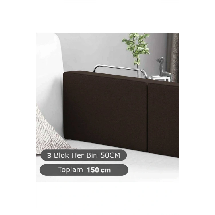 Serenity Xl 150 Cm Lux Yeni Nesil Yatak Bariyeri Korkuluğu Güvenlik Bariyeri Kahve