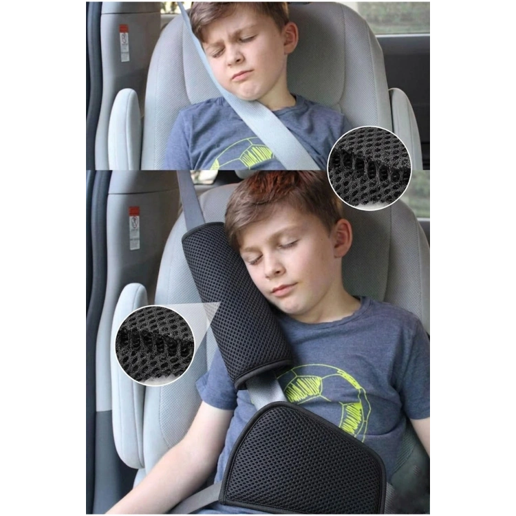 Araba Emniyet Kemeri Yastığı Oto Kemer Küçültme Seti Çocuk Baş Boyun Yastığı Kemer Daraltıcı AİR Set